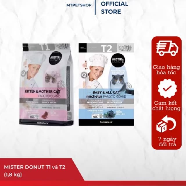 Sản phẩm Mister Donut T1 (Skin & Coat) - Hình ảnh thực tế và đánh giá chi tiết
