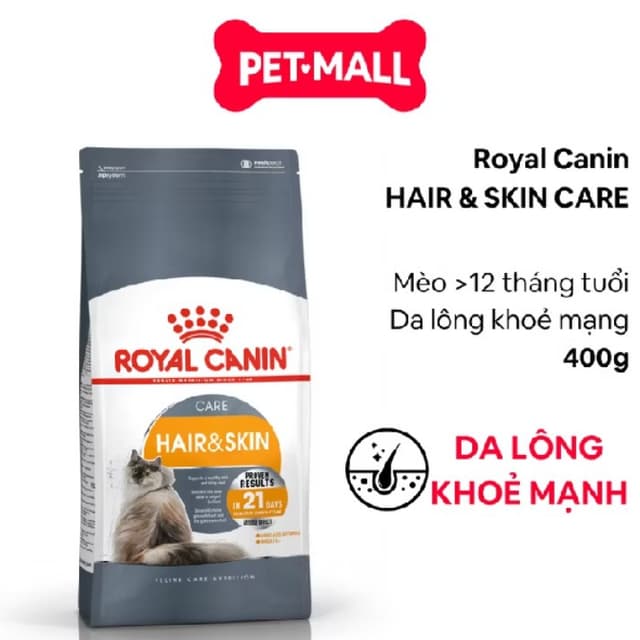 Sản phẩm Royal Canin Hair & Skin Care - Hình ảnh thực tế và đánh giá chi tiết